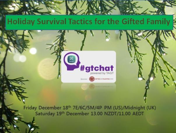 gtchat 12182015 Holiday Survival Tactics