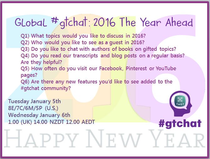gtchat 01052016 The Year Ahead